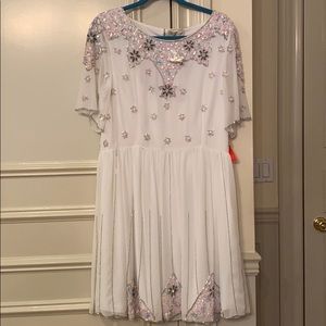 Open Back Sequin Dress